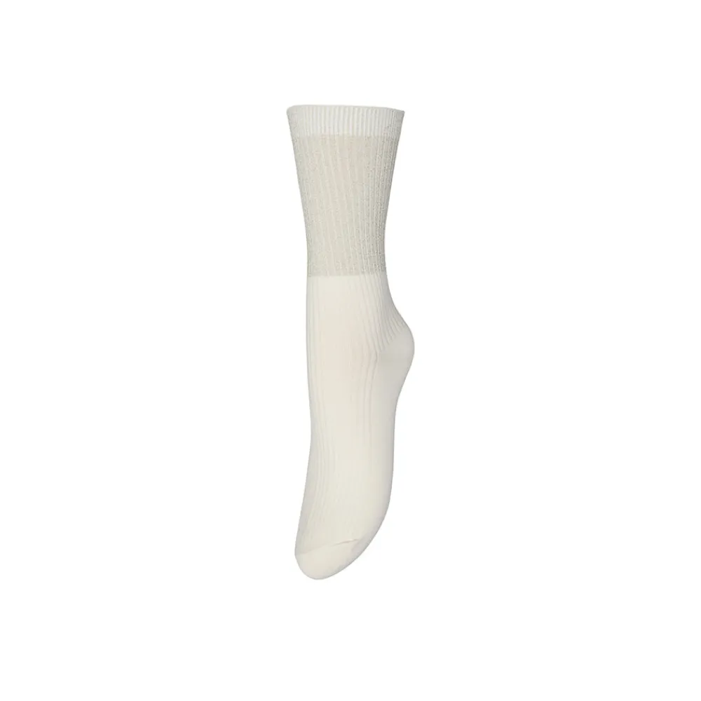 Women Becksöndergaard - Chaussettes Grady Glitter - Blanc