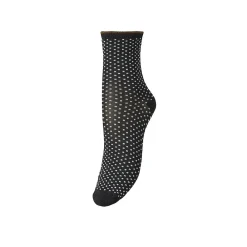 Women Becksöndergaard - Chaussettes Dina Dots - Noir