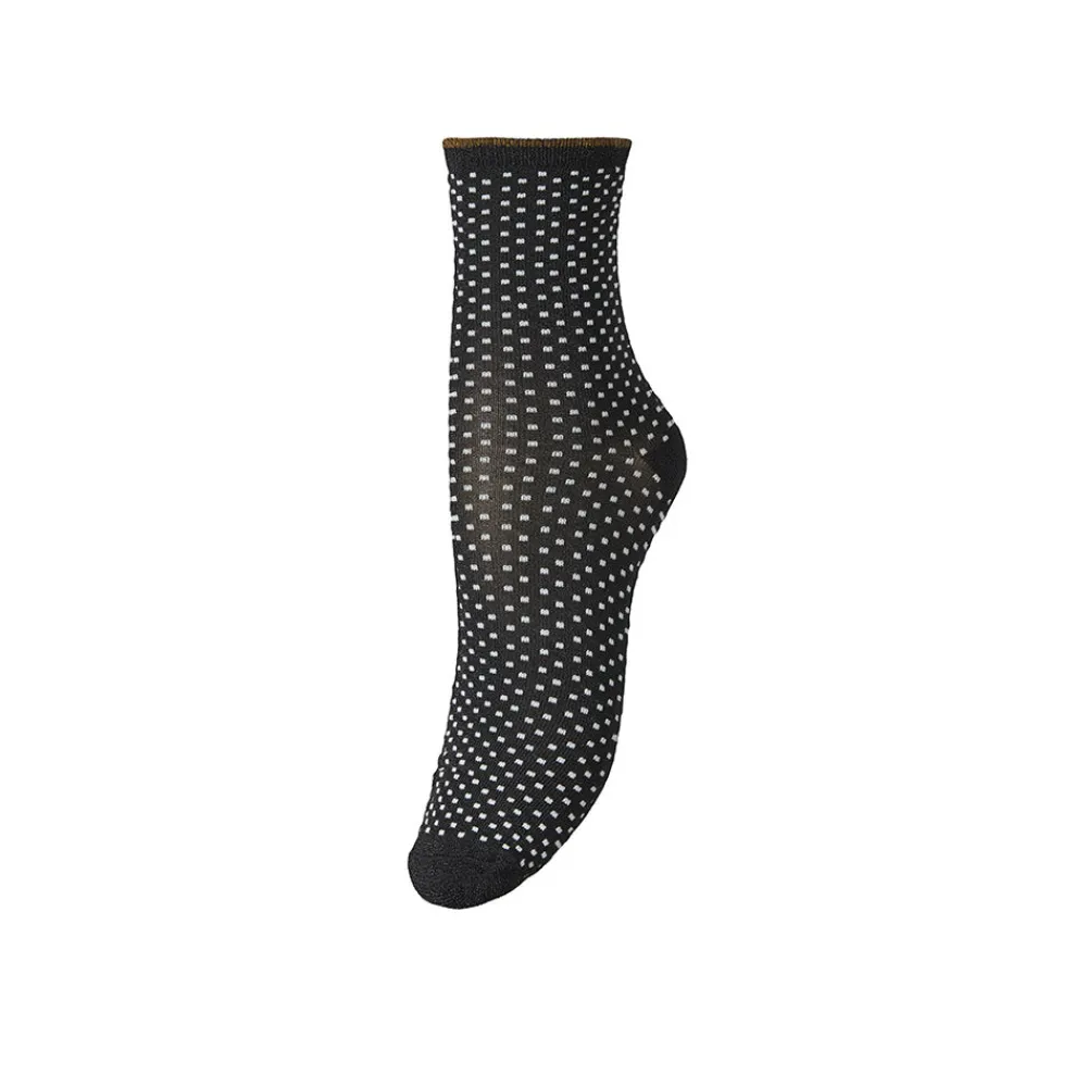 Women Becksöndergaard - Chaussettes Dina Dots - Noir