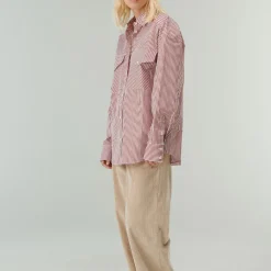 Women Belle Pièce - Chemise André - Rouge