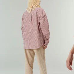 Women Belle Pièce - Chemise André - Rouge