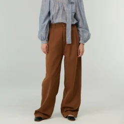 Women Belle Pièce - Pantalon Hugo - Cafe