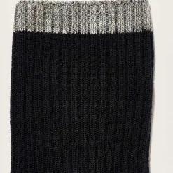 Women BELLEROSE - Chaussettes Baudy - Noir/Gris