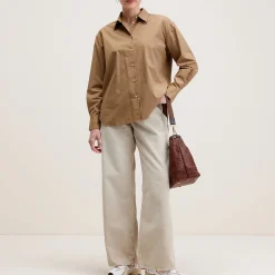 Women BELLEROSE - Chemise Gastoo - Tan