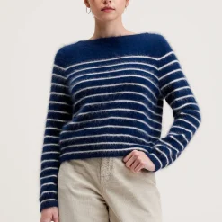 Women BELLEROSE - Pull Dato - Marine
