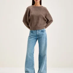 Women BELLEROSE - Pull Deros - Marron