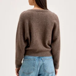 Women BELLEROSE - Pull Deros - Marron