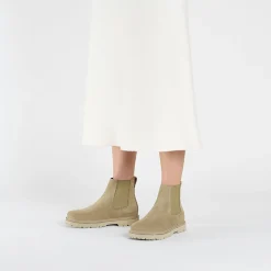 Women BIRKENSTOCK - Bottes Highwood Slip On - Taupe