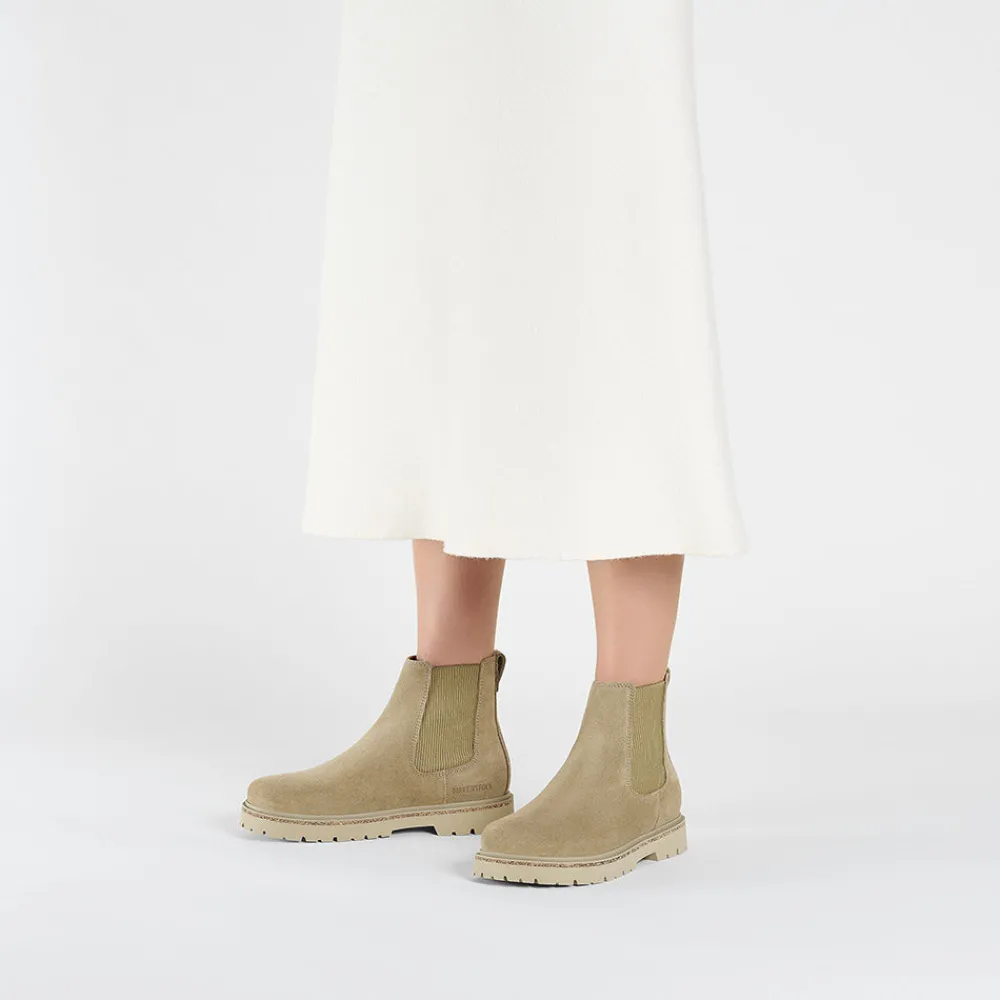 Women BIRKENSTOCK - Bottes Highwood Slip On - Taupe