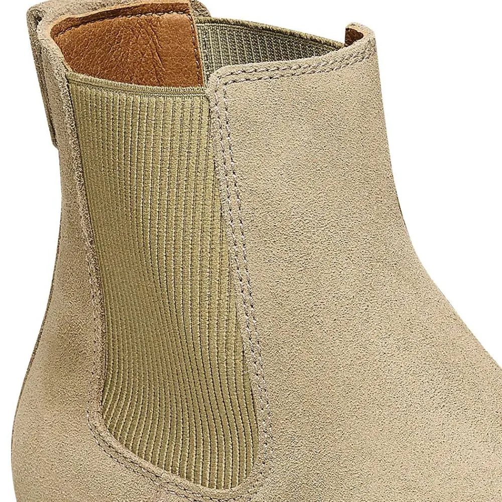 Women BIRKENSTOCK - Bottes Highwood Slip On - Taupe