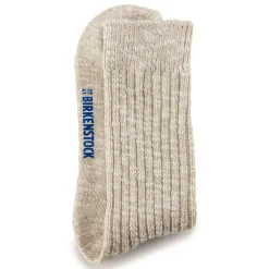 Women BIRKENSTOCK - Chaussettes Coton Flammé - Beige