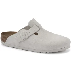Women Birkenstock - Sabots Boston - Antique White