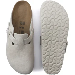 Women Birkenstock - Sabots Boston - Antique White