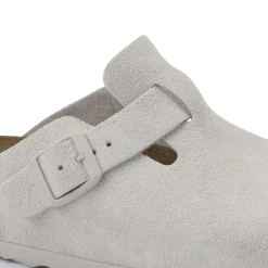 Women Birkenstock - Sabots Boston - Antique White