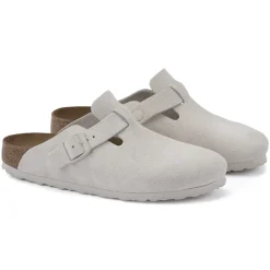 Women Birkenstock - Sabots Boston - Antique White