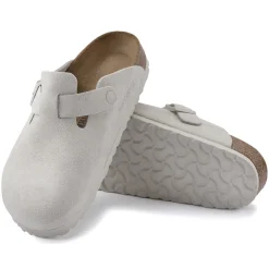 Women Birkenstock - Sabots Boston - Antique White