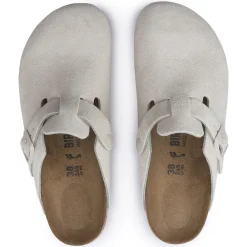Women Birkenstock - Sabots Boston - Antique White