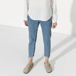 Women Birkenstock - Sabots Boston - Lit de pied souple - Taupe