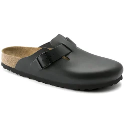 Women BIRKENSTOCK - Sabots Boston en cuir naturel - Noir