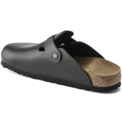 Women BIRKENSTOCK - Sabots Boston en cuir naturel - Noir