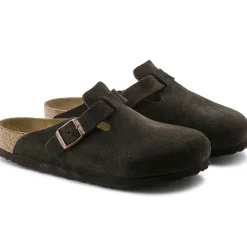 BIRKENSTOCK - Sabots Boston - Lit de pied souple - Mocha
