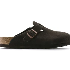BIRKENSTOCK - Sabots Boston - Lit de pied souple - Mocha