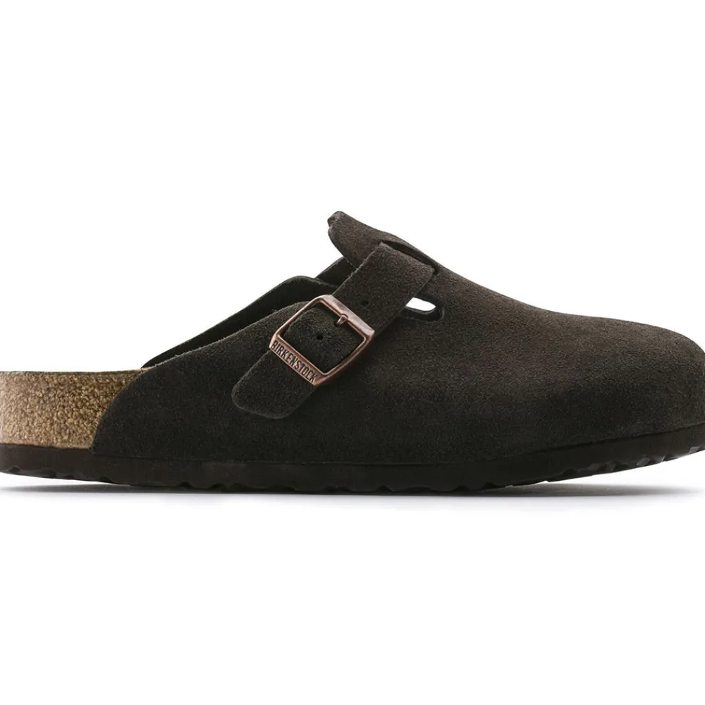 BIRKENSTOCK - Sabots Boston - Lit de pied souple - Mocha