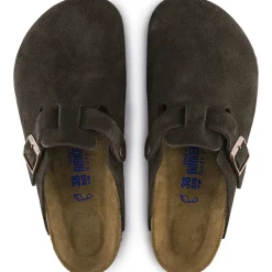 BIRKENSTOCK - Sabots Boston - Lit de pied souple - Mocha