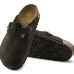 BIRKENSTOCK - Sabots Boston - Lit de pied souple - Mocha