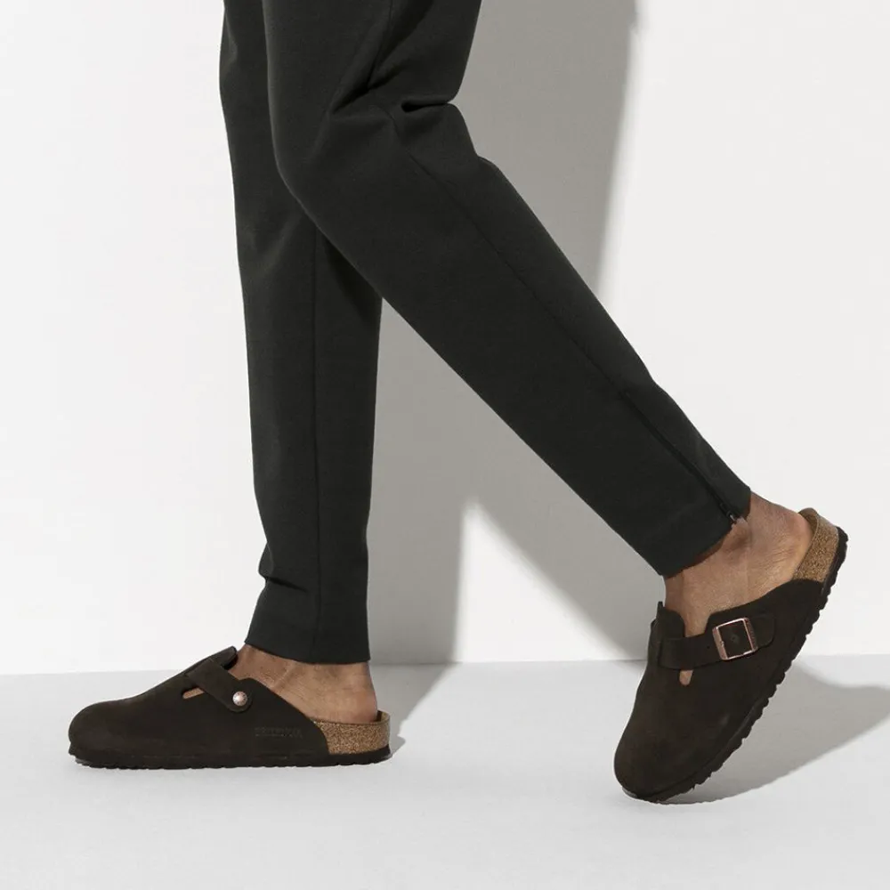 BIRKENSTOCK - Sabots Boston - Lit de pied souple - Mocha