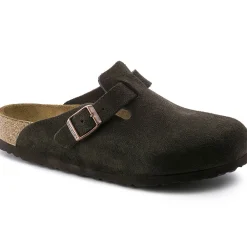 BIRKENSTOCK - Sabots Boston - Lit de pied souple - Mocha
