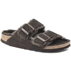 Women BIRKENSTOCK - Sandales Arizona en Fourrure - Mocha