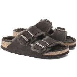 Women BIRKENSTOCK - Sandales Arizona en Fourrure - Mocha