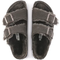 Women BIRKENSTOCK - Sandales Arizona en Fourrure - Mocha
