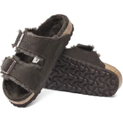 Women BIRKENSTOCK - Sandales Arizona en Fourrure - Mocha