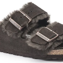 Women BIRKENSTOCK - Sandales Arizona en Fourrure - Mocha