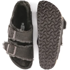 Women BIRKENSTOCK - Sandales Arizona en Fourrure - Mocha
