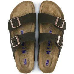 BIRKENSTOCK - Sandales Lit de pied souple Arizona - Mocha