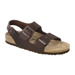 Women Birkenstock - Sandales Milano - Marron foncé