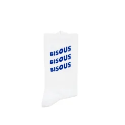 Women Bisous Skateboard - Chaussettes Sonics - Bleu