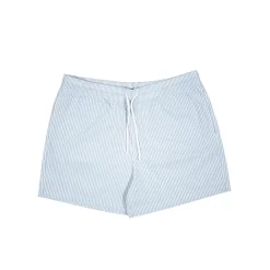 BISOUS SKATEBOARD - Short de bain rayures - Bleu