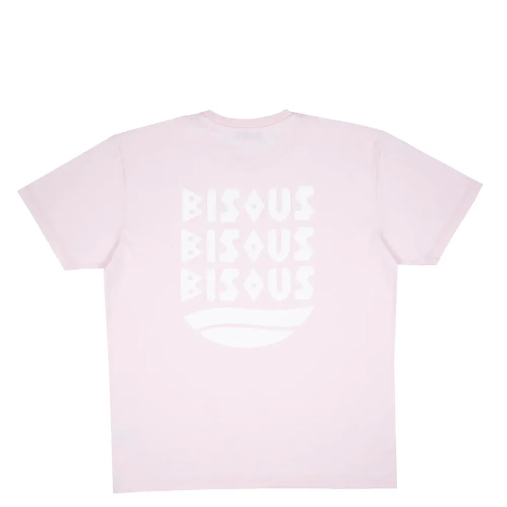 Bisous Skateboard - T-Shirt Cap D'agde - Rose