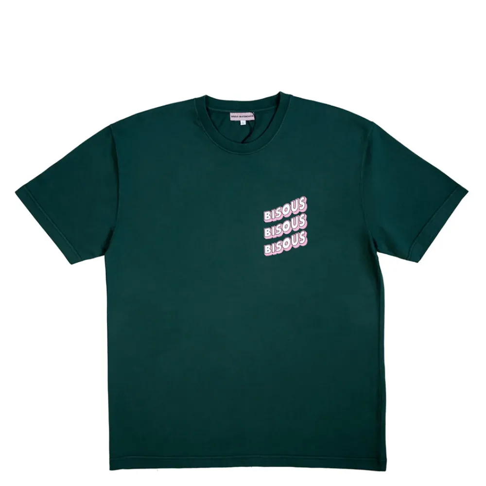 Bisous Skateboard - T-Shirt Sonics - Vert