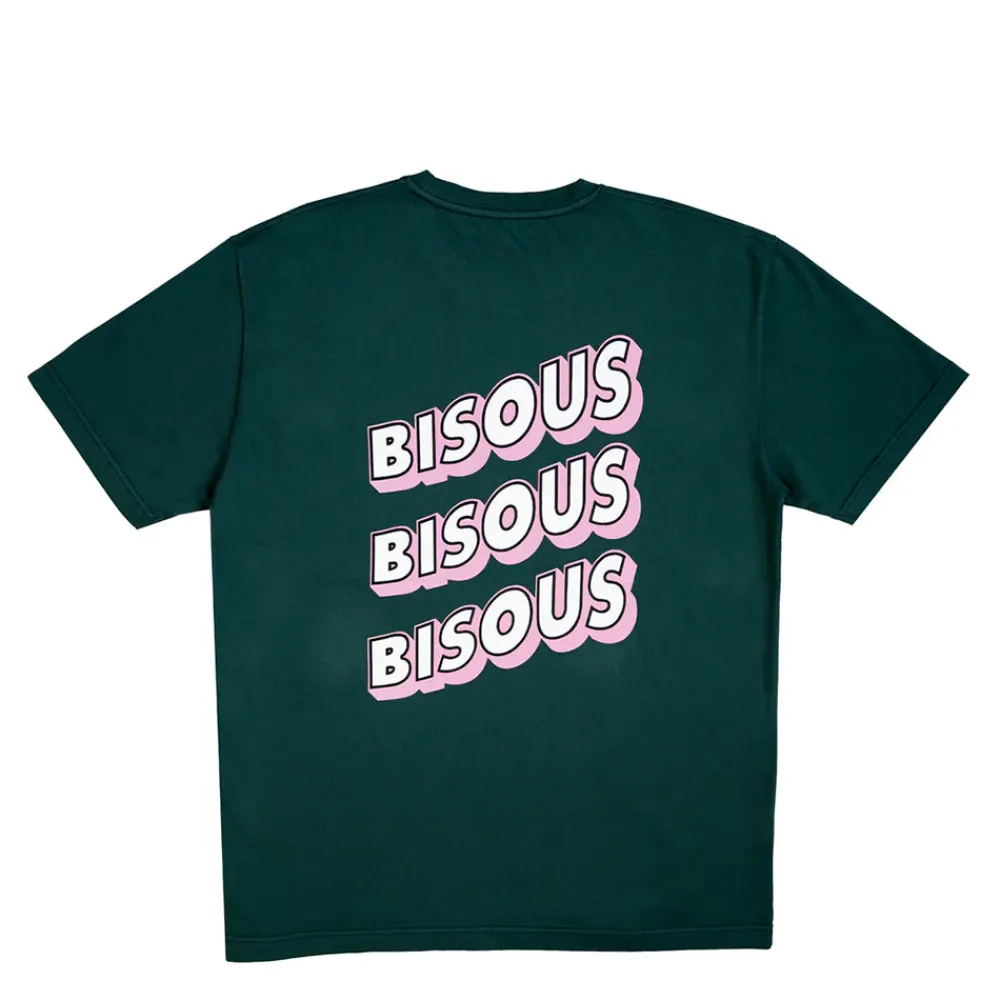 Bisous Skateboard - T-Shirt Sonics - Vert