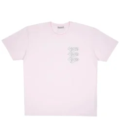 Bisous Skateboard - T-Shirt Gianni - Rose
