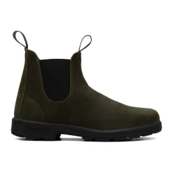 Women Blundstone - Bottines Classic Chelsea - Olive Foncée