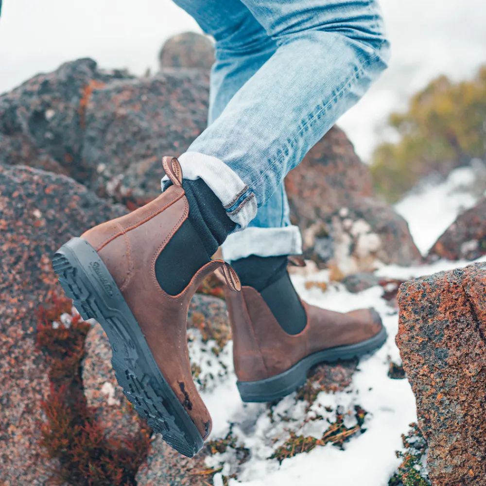 Women Blundstone - Bottines Classic Chelsea - Marron