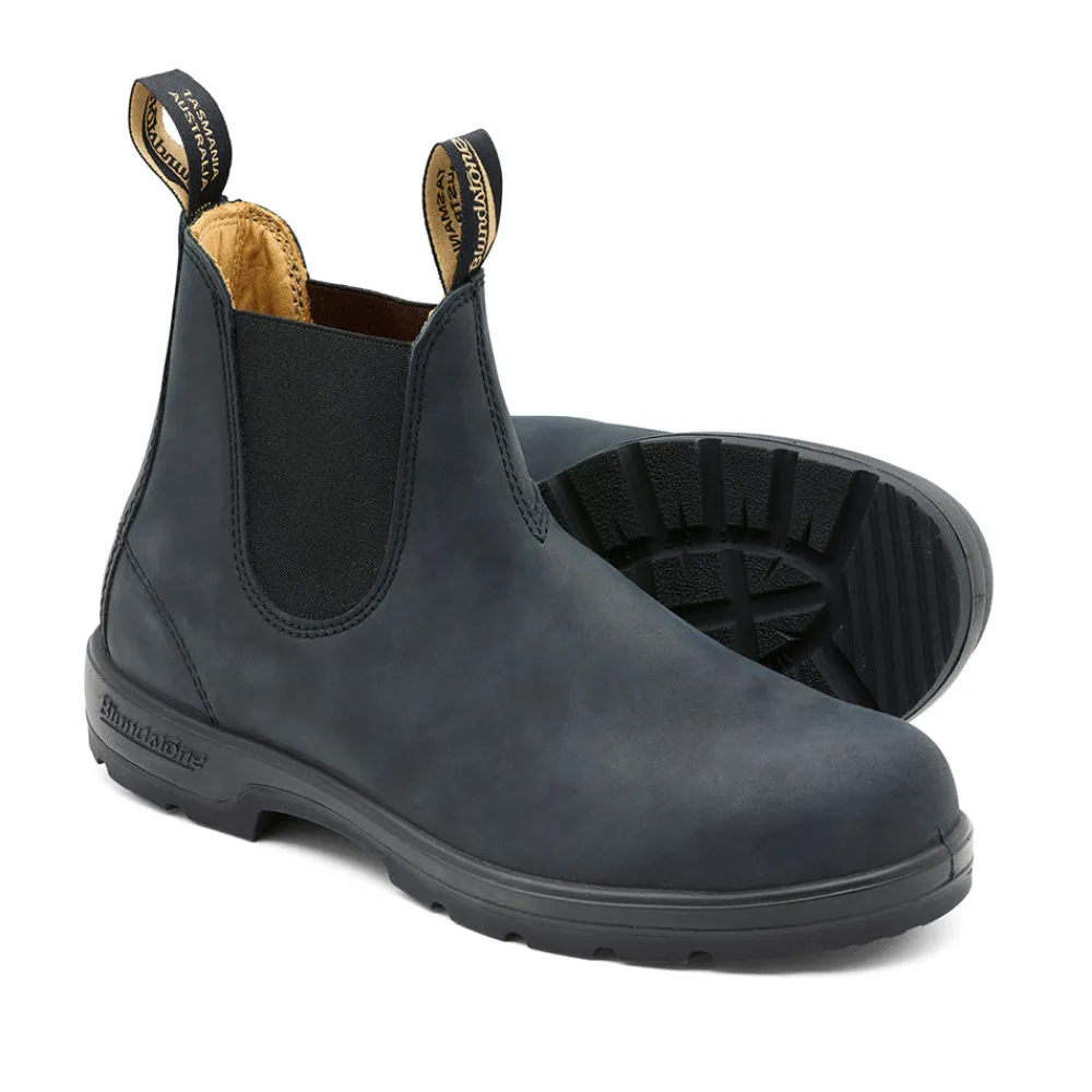 Women Blundstone - Bottines Classic Chelsea - Gris Anthracite