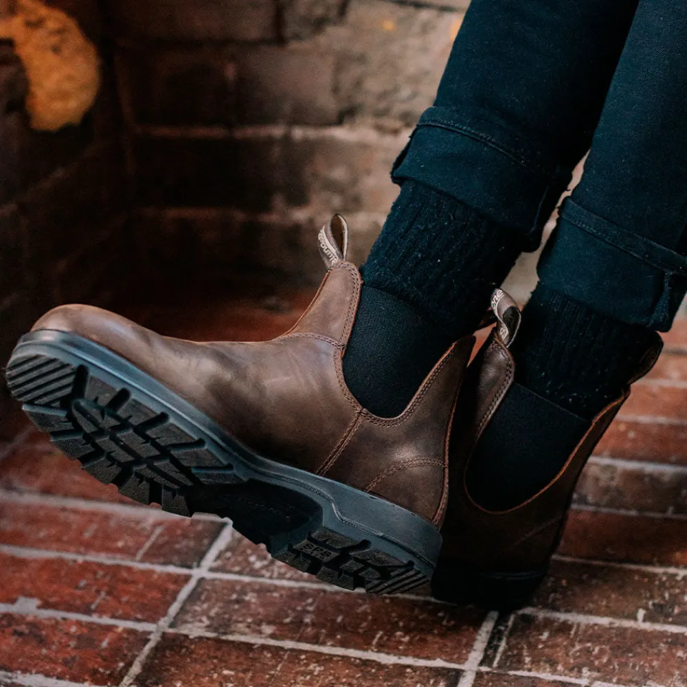 Blundstone - Bottines Classic Chelsea - Marron Foncé