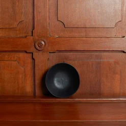 1636 DEARTIS Bol en grès - Noir